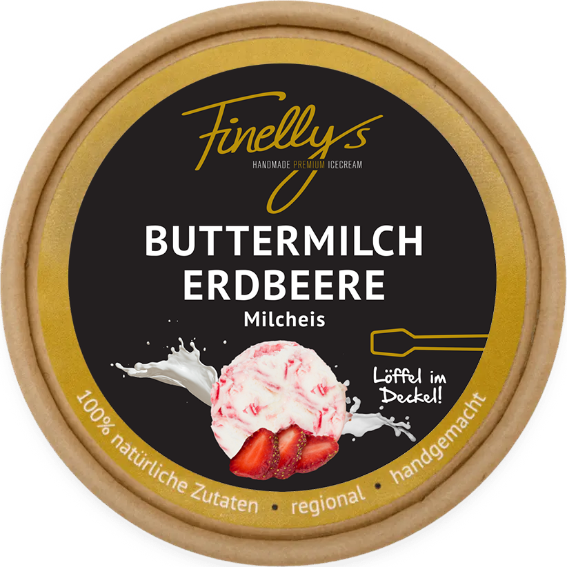 Buttermilch Erdbeer 12er