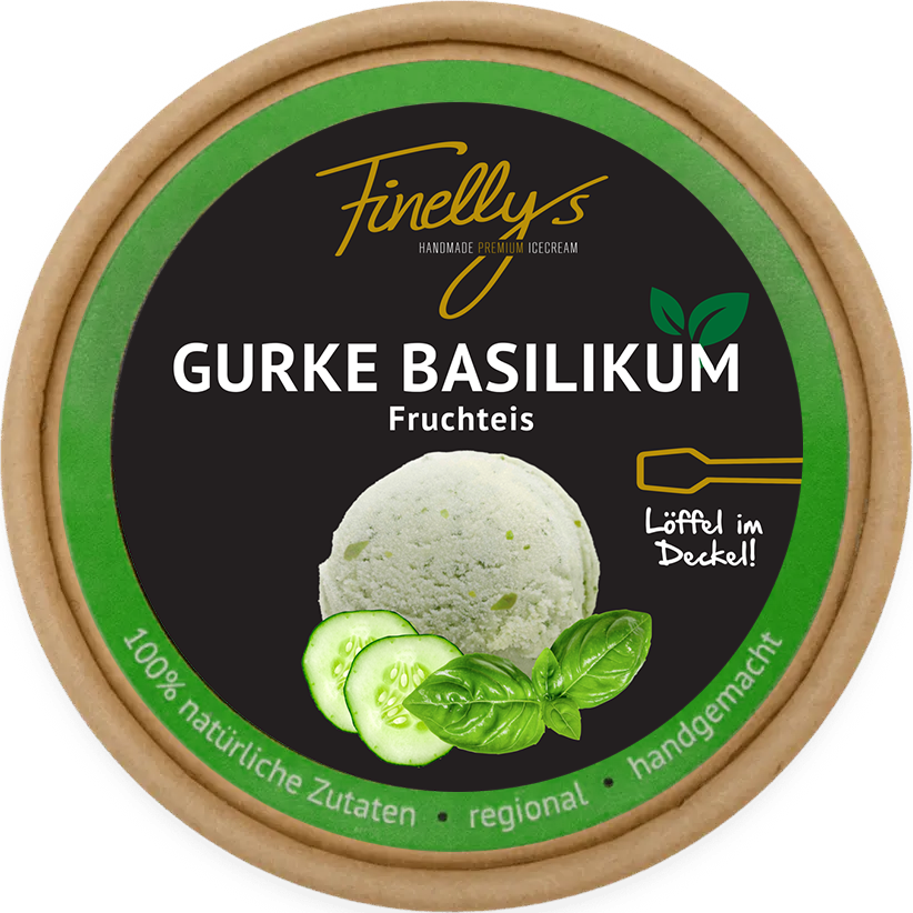 Gurke Basilikum Sorbet 12er