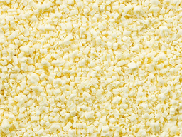 Weiße Schokostreusel für Spaguetti